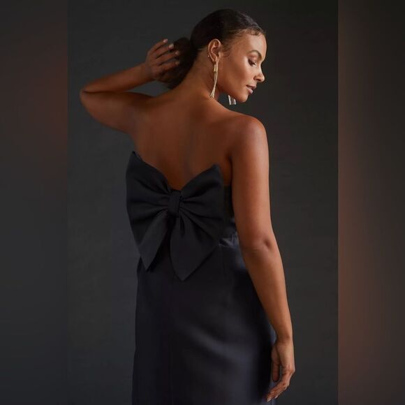 Anthropologie - Slim Bow-Back Midi Dress by Hutch - Picture 4 of 8